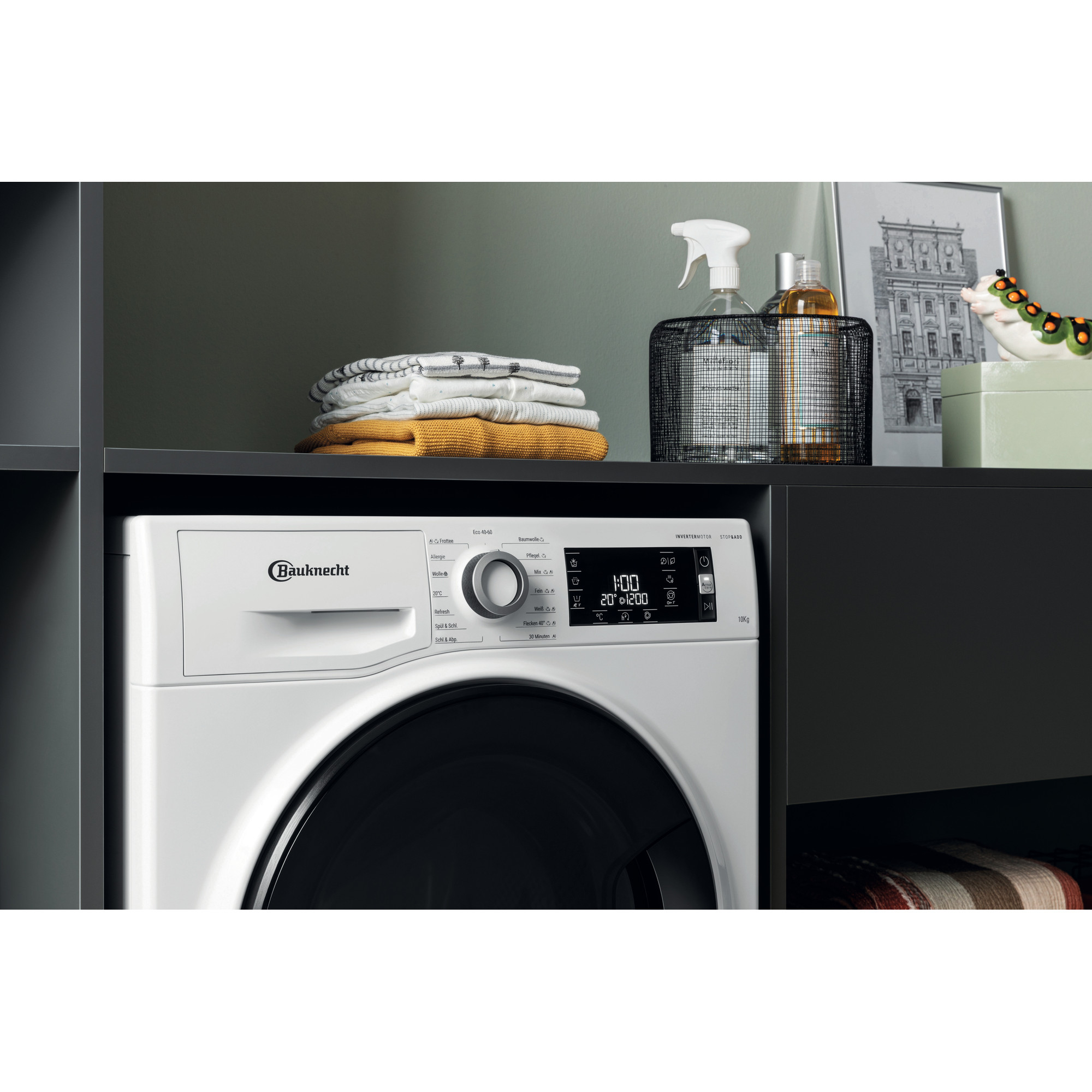 BAUKNECHT WM Elite 10 A Waschmaschine (10 kg, 1351 U/Min., A, Frontlader)