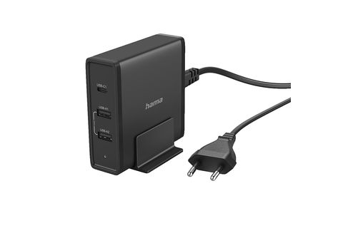 HAMA Universal-USB-C-Ladestation, 3 Ports, Power Delivery (PD), 5-20V / 65W  online kaufen