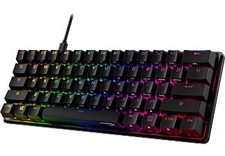 HYPERX Alloy Origins 60 | Mechanisch Gaming Toetsenbord - Ultra Compact PBT Toetsen RGB LED - US Qwerty - Aqua kopen? | MediaMarkt