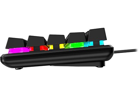 HYPERX Alloy Origins 60 - Mechanisch Gaming Toetsenbord - Ultra Compact - PBT Toetsen - RGB LED Verlichting - US Qwerty - Aqua