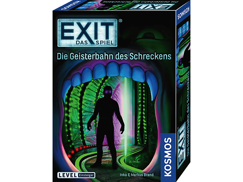 Geisterbahn EXIT Schreckens - Mehrfarbig des KOSMOS Brettspiel Die