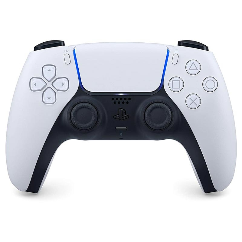 SONY PlayStation 5 Digital + Horizon: Forbidden West + extra controller (wit) + Qware draadloze headset