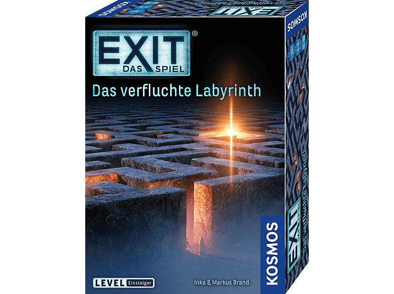 EXIT Labyrinth KOSMOS Mehrfarbig Brettspiel Das verfluchte -