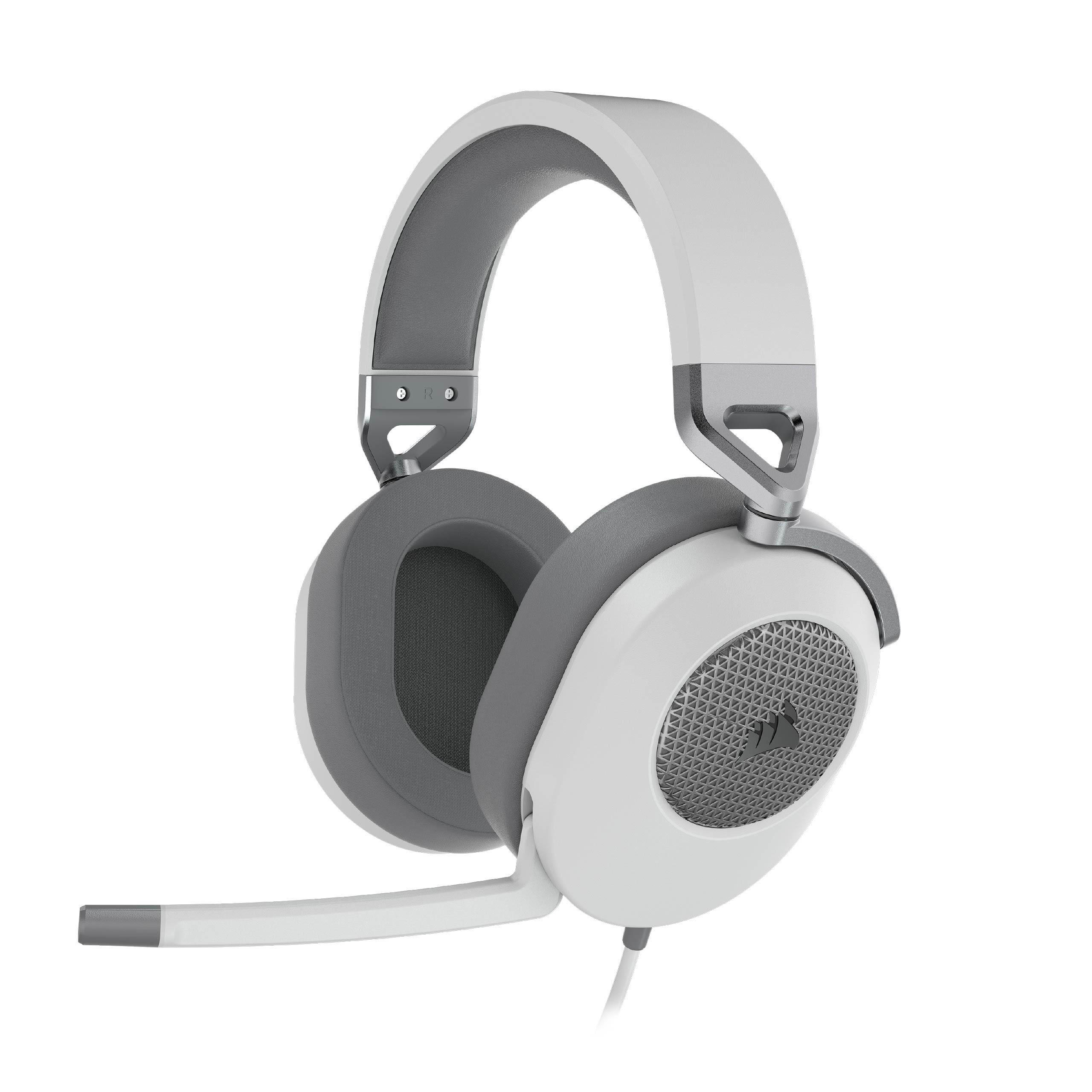 Gaming Weiß CORSAIR HS65 Over-ear Headset Surround,