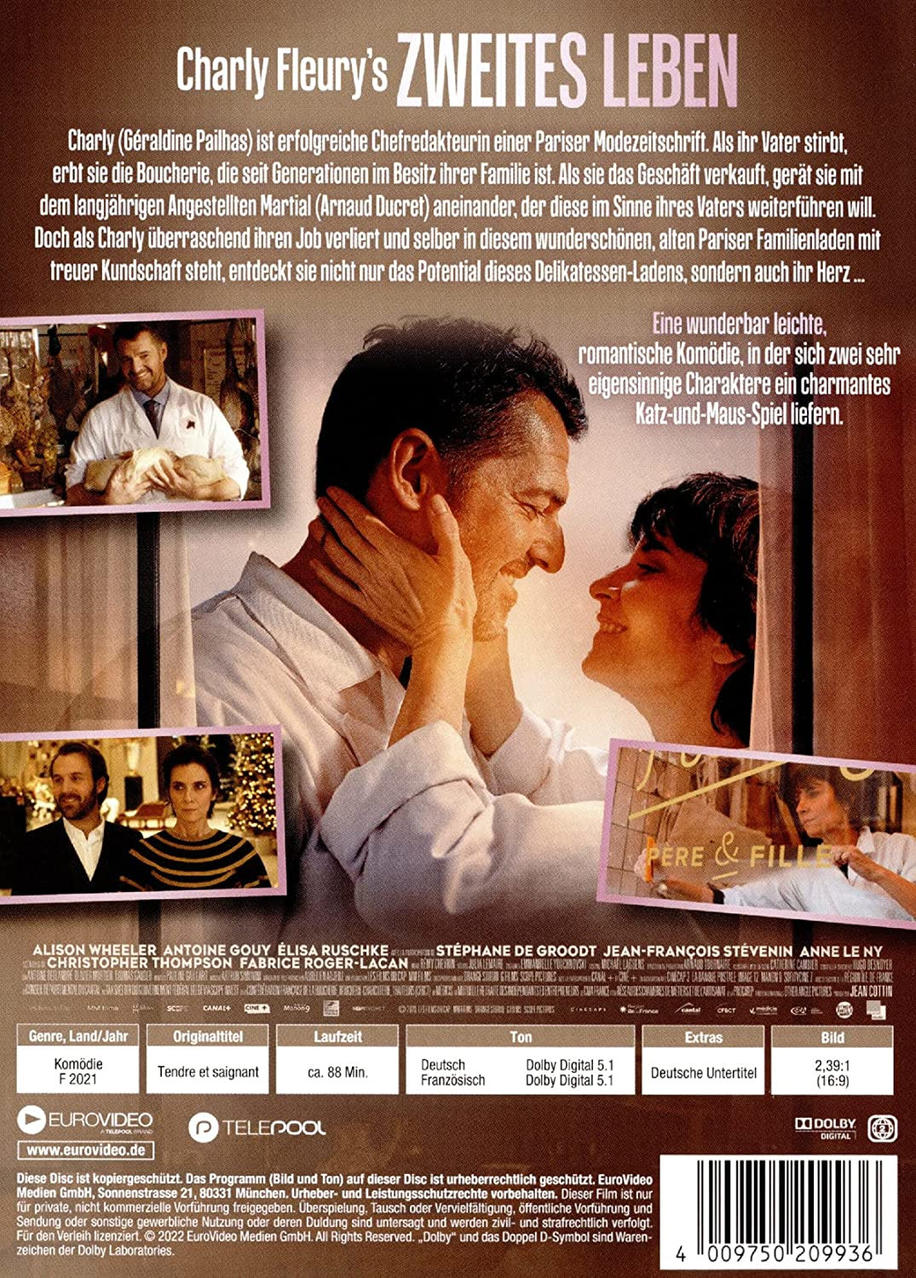 DVD-Cover mit Filmszene-Foto, Text und kleinen Fotos. Das Cover ist auf Deutsch.