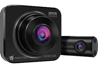 NAVITEL AR280 DUAL menetrögzítő kamera, Full-HD, 140° látószög