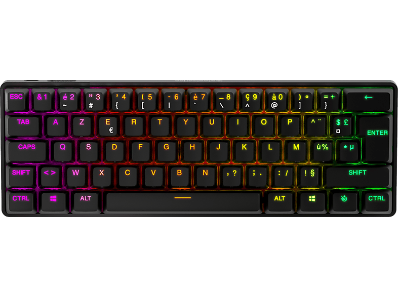 Steelseries Draadloze Gaming Toetsenbord Apex Pro Mini Fr Azerty Zwart (64845)