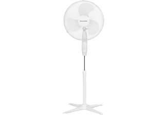 BEWELLO BW2008WH Álló ventilátor, 38 cm átmérő, 125 cm magas, fehér