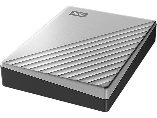 WESTERN DIGITAL Externe harde schijf My Passport Ultra 4TB Silver (WDBFTM0040BSL-WESN)