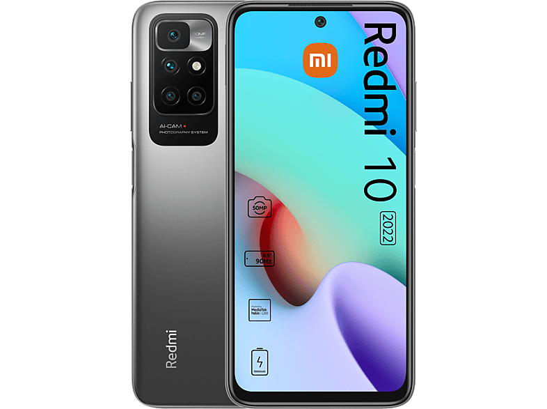 XIAOMI REDMI 10 2022 Carbon Gray Dual SIM | MediaMarkt