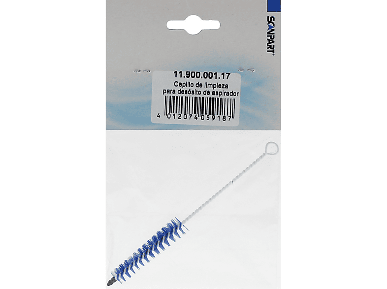 MediaMarkt Cepillo De Limpieza Para Depósito Aspirador, Scanpart Accesorio Aspirador, Azul/Blanco