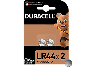 DURACELL LR44 2'li 1.5 Volt Düğme Pil