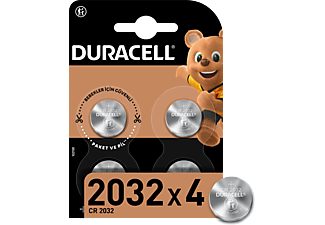 DURACELL 2032 4'lü Paket Düğme Pil