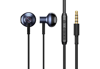 BASEUS Encok Wire H19 Kulak İçi Mikrofonlu Kulaklık Siyah