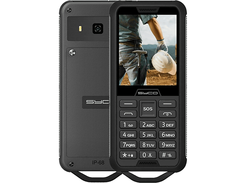 SYCO GSM RP-202 Coque renforcée 4G Black