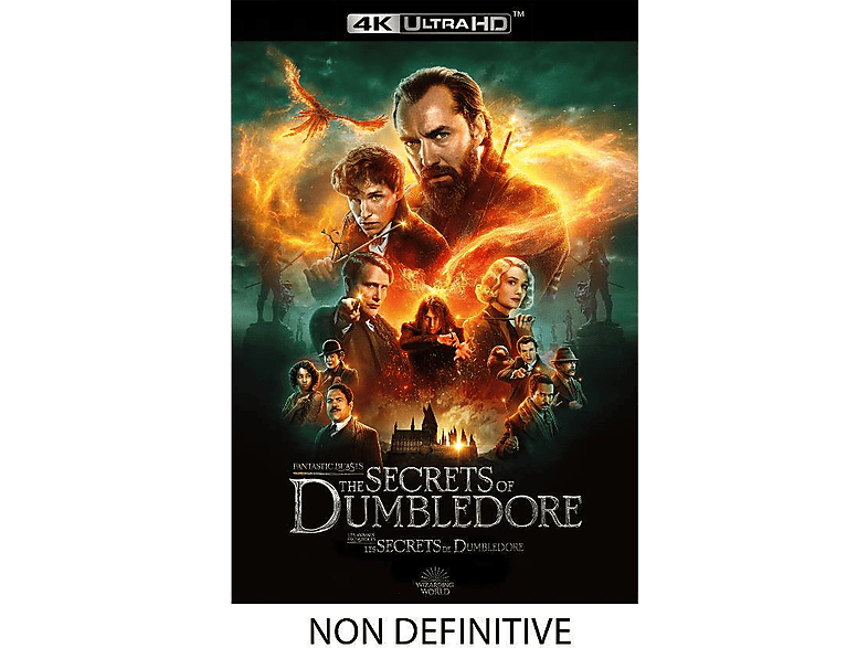 Warner Home Video Fantastic Beasts 3: The Secrets Of Dumbledore (steelbook) - 4k Blu-ray