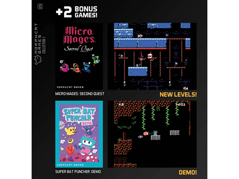 Blaze Evercade Morphcat 1 [Cartridge]; Videogame — Foto 3 von 5