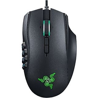 Ratón gaming - Razer Naga Trinity, 16000DPI, USB, Óptico, 19 botones personalizables, Negro y verde