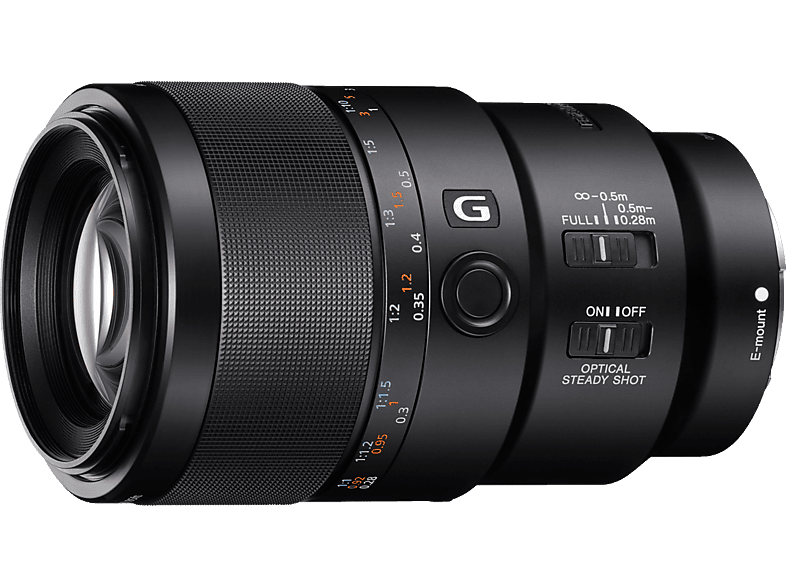 OBIETTIVO SONY FE F2,8 Macro G OSS 90mm Lunghezza focale fissa, compatibilità Sony E-Mount