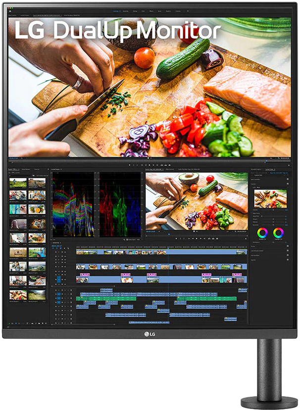 LG Moniteur Ergo DualUp 28MQ780-B 27.6" SDQHD