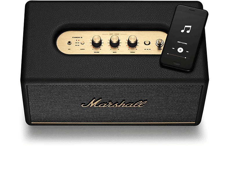 MARSHALL Stanmore III Bluetooth Lautsprecher, Schwarz