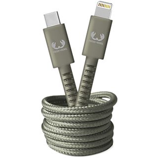 FRESH N REBEL USB-C / Lightning-kabel 2 m Dried Green (2CLC200DG)