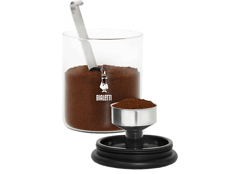 BIALETTI DCDESIGN07 Kávétároló üveg, 250g