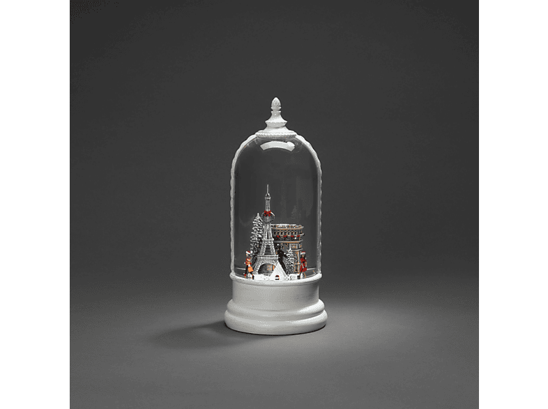 Thumbnail - KONSTSMIDE LED, "Paris Szene" Wasserlaterne, Weiß, Warm Weiß