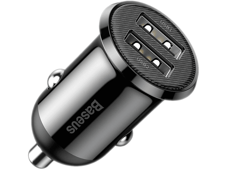 BASEUS Grain Pro Araç İçi Şarj Cihazı Siyah_0