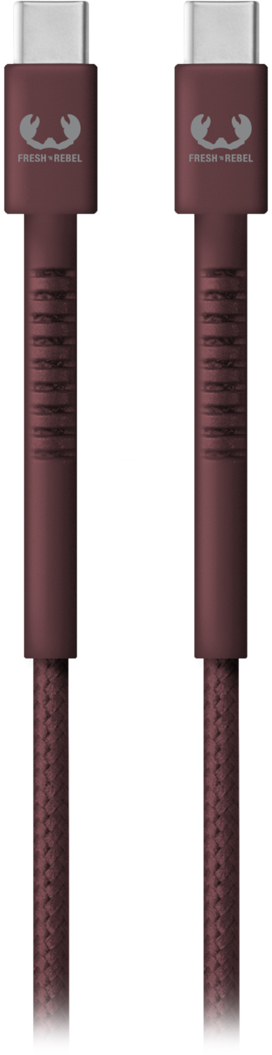 FRESH N REBEL Câble USB-C 2 m Deep Mauve (2CCC200DM)