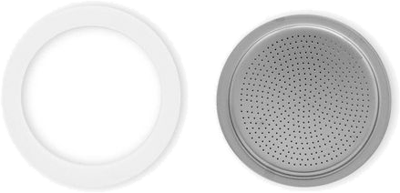 BIALETTI 800043 Szilikon tömítés 1db + szűrő Mukka Express 2 adagoshoz