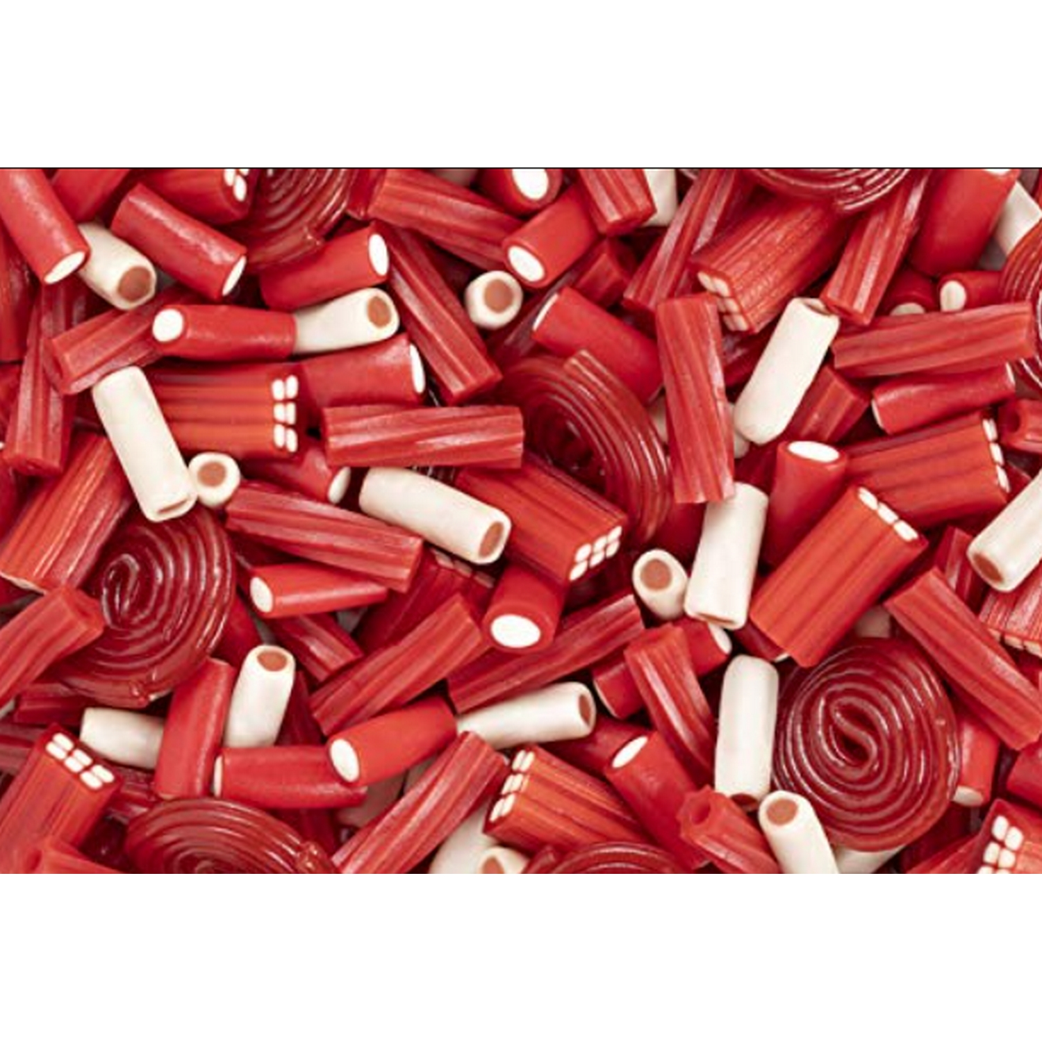 Gominolas - Haribo 000500 Favoritos Red&White, Con sabor a Fresa y Fresa-Nata, 1x 0.15 kg, Rojo/Blanco
