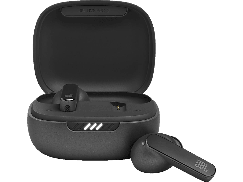 JBL Live Pro 2 Bluetooth echtes adaptives In-ear & mit kompatibel, Wireless, Kopfhörer Ambient, Black True Android Smart iOS Noise-Cancelling