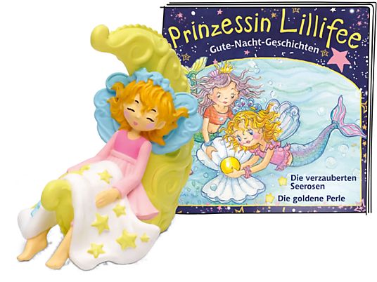 TONIES Prinzessin Lillifee: Gute-Nacht-Geschichten - Die verzauberten Seerosen/Die goldene Perle - Hörfigur /D (Mehrfarbig)