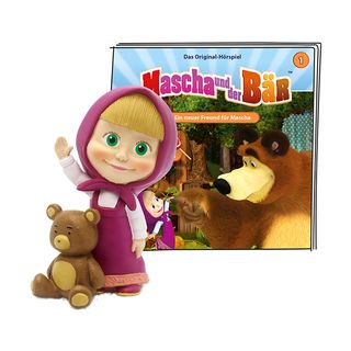 TONIES Mascha und der Bär: Ein neuer Freund für Mascha - Hörfigur /D (Mehrfarbig)