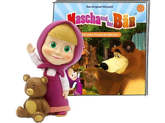 TONIES Mascha und der Bär: Ein neuer Freund für Mascha - Hörfigur /D (Mehrfarbig)