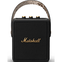 MediaMarkt MARSHALL Stockwell II Bluetooth Black & Brass aanbieding