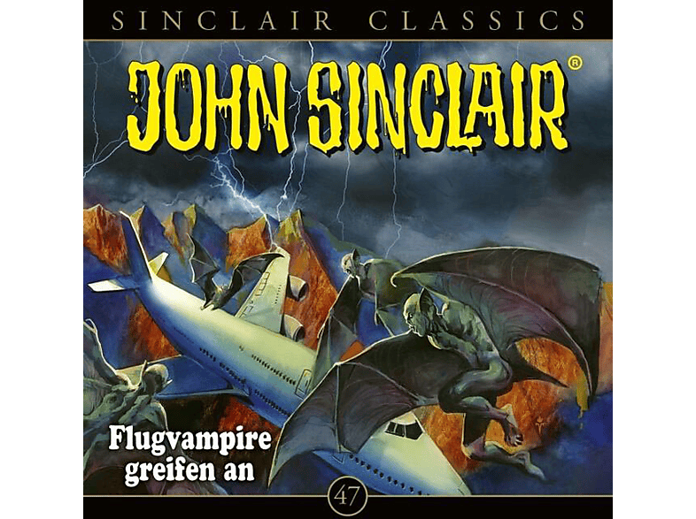 John Sinclair Classics – Folge 47-Flugvampire greifen an – (CD)