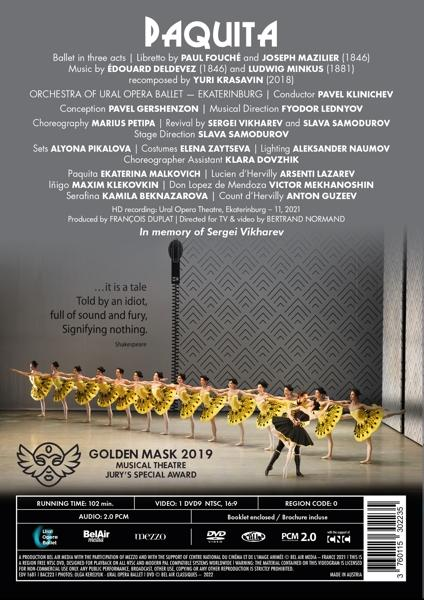 Ural Opera Ballet - Paquita  - (DVD)