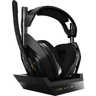 ASTRO GAMING A50 (2019) + Base Station - Gaming Headset, Schwarz/Gold