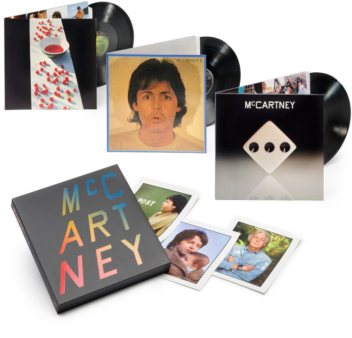 Album box set. Bakelit lemezeket, fotókat és album borítókat tartalmaz.