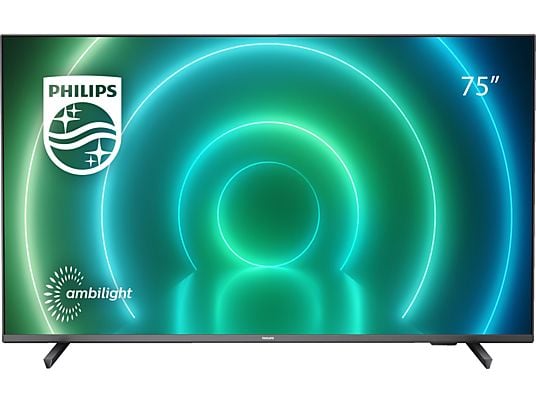 PHILIPS 75PUS7906/12 LED TV (Flat, 75 Zoll / 189 cm, UHD 4K, SMART TV, Ambilight, Android TV™ 10 (Q))