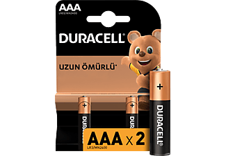 DURACELL 2'li AAA İnce Kalem Pil