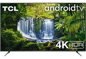TV LED 55" - TCL 55P618, Smart TV, LED 55", 4K HDR, UHD Android TV 9.0, Micro Dimming Pro, Dolby Audio, HDR 10, Negro