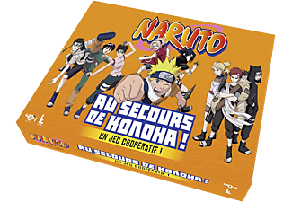 404 EDITIONS Naruto : Au secours de Konoha ! Un jeu coopératif ! (Français) - Jeu de plateau (Multicolore)