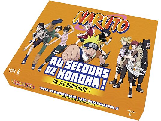 404 EDITIONS Naruto : Au secours de Konoha ! Un jeu coopératif ! (Français) - Jeu de plateau (Multicolore)
