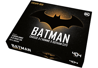 404 EDITIONS Batman : Chasse à l'homme à Gotham City - Escape Box (Français) - Jeu de plateau (Multicolore)