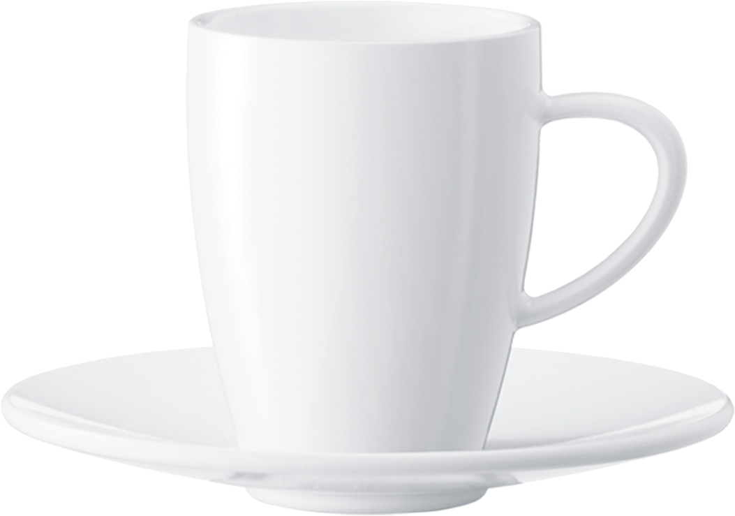 JURA Kávés csésze, 135ml, 2 db, porcelán, fehér