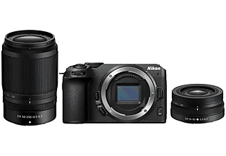 NIKON Z 30 Systemkamera mit Objektiv Z DX 16-50mm f3.5-6.3 VR und Z DX 50-250mm f4.5-6.3 VR