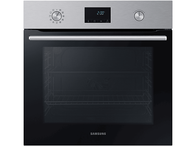 Horno - Samsung NV68A1170BS/EC, Multifunción, Pirolítico, 68l, Encastrable, 59.5 cm, Inox